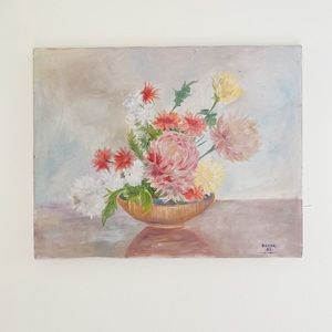 Spring floral painting